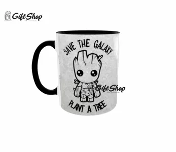 Save the galaxy, plant a tree, cana ceramica, 330ml, cgs1147