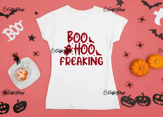 BOO HOO FREAKING - Tricou Personalizat