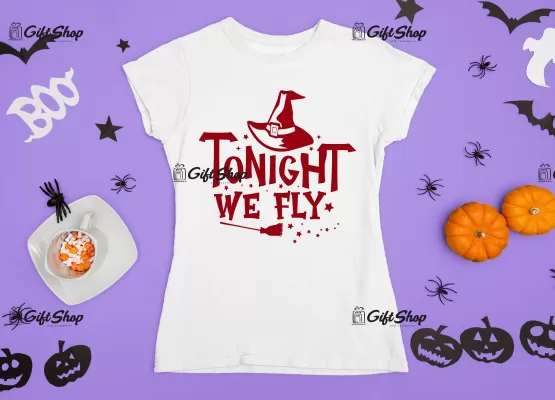 Tonight we fly, tricou cu mesaj