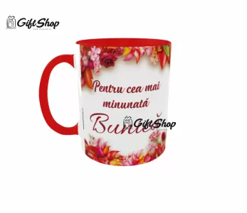 Pentru cea mai minunata bunica, cana ceramica, 330ml, cgs1183