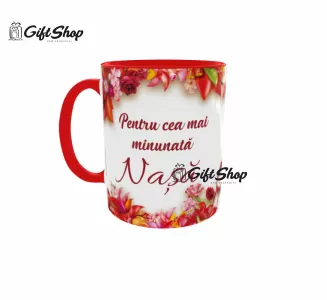 Pentru cea mai minunata nasa, cana ceramica, 330ml, cgs1189