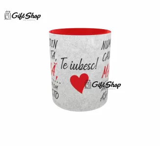 Numai din cauza..., cana ceramica, 330ml, cgs1222