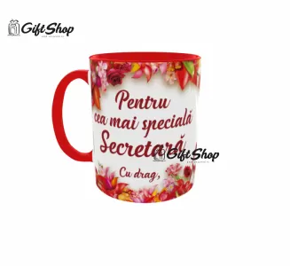 PENTRU CEA MAI SPECIALA SECRETARA - Cana Ceramica Cod produs: CGS1237