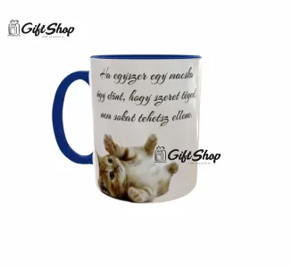 Ha egyszer egy macska  úgy dönt..., cana ceramica, 330ml, cgs1290
