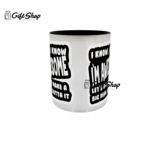 I know i`m awesome, cana ceramica, 330ml, cgs1309