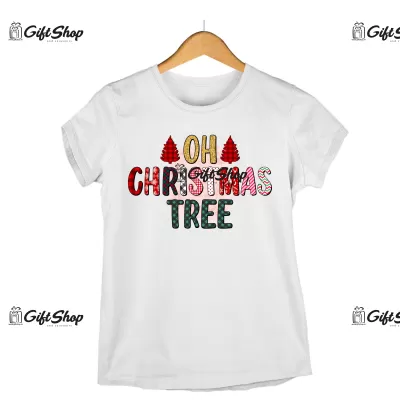 OH CHRISTMAS TREE  -   Tricou Personalizat
