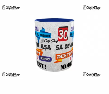 Mi-au trebuit 30 de ani sa arat atat de bine, cana ceramica, 330ml, model 1