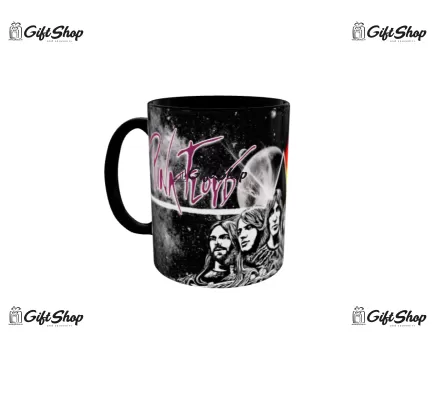 Cana neagra gift shop personalizata cu mesaj, pink floyd, din ceramica, 330ml