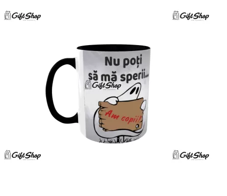 Nu poti sa ma sperii..., cana din ceramica, 330ml