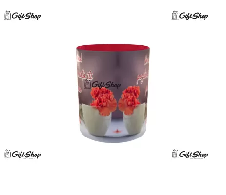 Un singur gand pozitiv dimineata..., cana din ceramica, 330ml