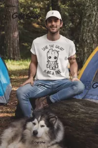 Save the galaxy..., tricou cu mesaj b