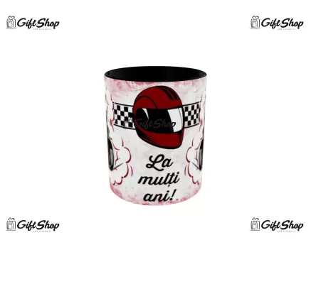 La multi ani, cana din ceramica, 330ml, model 1