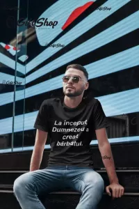 La inceput …,tricou personalizat
