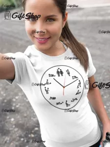 Sex watch, tricou cu mesaj f