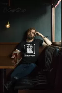 Game over, tricou cu mesaj b