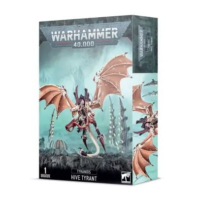 Tyranids: winged hive tyrant, warhammer 40000, games workshop, model 51-08