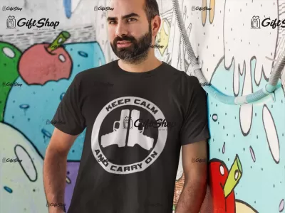 Keep calm and ..., tricou cu mesaj