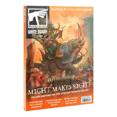 White dwarf, official warhammer magazine, limba engleza, septembrie 2026, arf 528