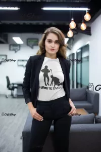 Game over, tricou cu mesaj, f, model 2