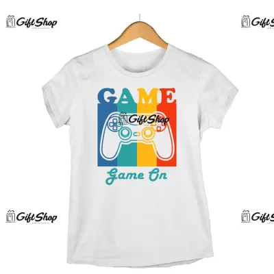 Game on, tricou cu mesaj