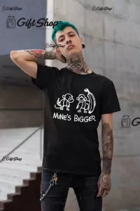 Mine`s bigger, tricou cu mesaj