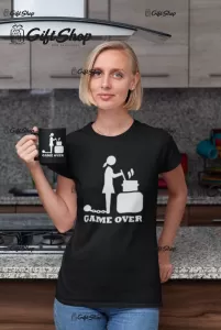 Game over, tricou cu mesaj, tgs0098