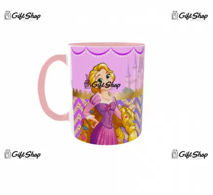 Cana personalizata gift shop, Rapunzel, model 2, din ceramica, 330ml