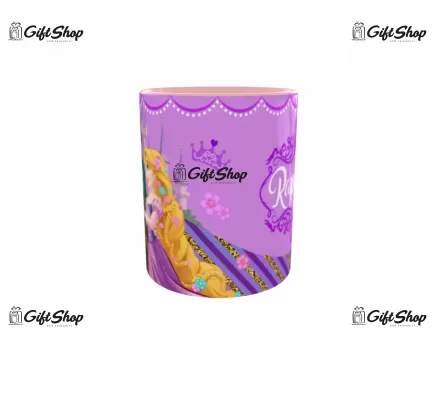 Cana personalizata gift shop, Rapunzel, model 3, din ceramica, 330ml