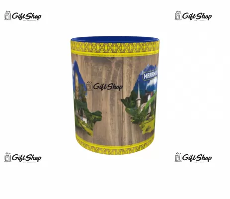 Cana personalizata gift shop, MARAMURES, model 3, din ceramica, 330ml