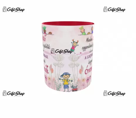 Minden no egzenlonek, cana din ceramica, 330ml, model 1