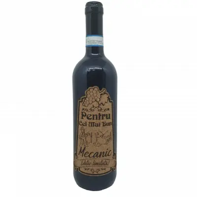 Pentru cel mai bun mecanic, eticheta pluta cu mesaj