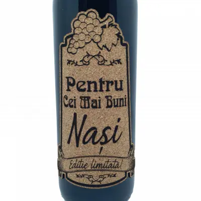 Pentru cei mai buni nasi, eticheta pluta cu mesaj