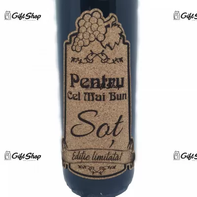 Pentru cel mai bun sot, editie limitata, vin rosu cabernet sauvignon, demisec, 750ml, 13.5% alcool