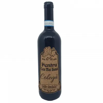 Pentru cea mai buna colega, eticheta pluta cu mesaj