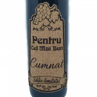 Pentru cel mai bun cumnat, eticheta pluta cu mesaj