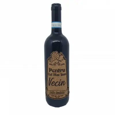 Pentru cel mai bun vecin, eticheta pluta cu mesaj