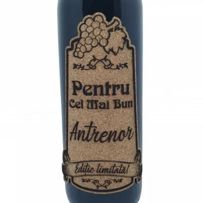 Pentru cel mai bun antrenor, eticheta pluta cu mesaj