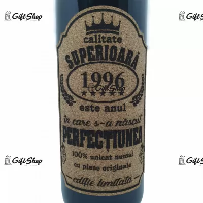 1996 este anul in care s-a nascut perfectiunea, editie limitata, rosu predellea abruzzo, sec, 12.5% alc
