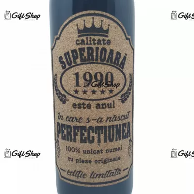 1990 este anul in care s-a nascut perfectiunea, editie limitata, rosu predellea abruzzo, sec, 12.5% alc