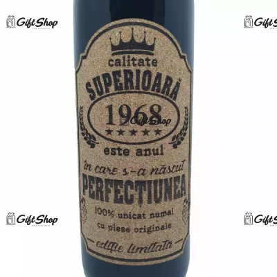 1968 este anul in care s-a nascut perfectiunea, editie limitata, rosu predellea abruzzo, sec, 12.5% alc
