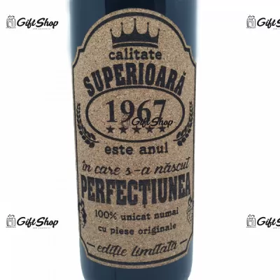1967 este anul in care s-a nascut perfectiunea, editie limitata, rosu predellea abruzzo, sec, 12.5% alc
