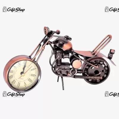 Ceas de masa realizat din metal – Design Motocicleta C