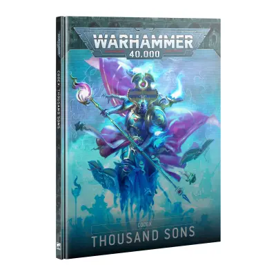 Codex thousand sons 10th edition (english) warhammer 40k, games workshop, model 36-01