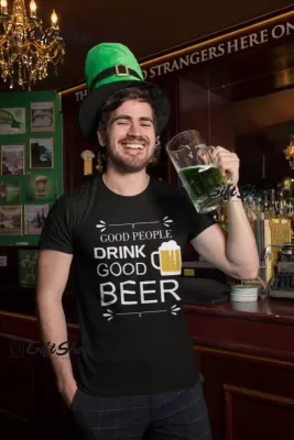 Good People Drink Good Beer - Tricou Personalizat