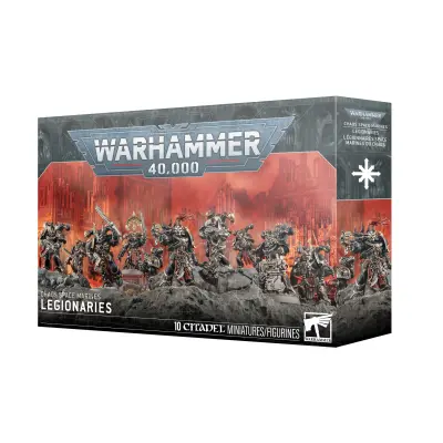 Legionaries, chaos space marines, warhammer 40k, games workshop, model 43-105
