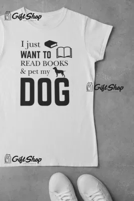 I just want to read..., tricou cu mesaj