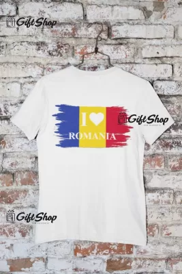 I Love Romania -Tricou Personalizat