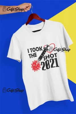 I took the shot, tricou cu mesaj