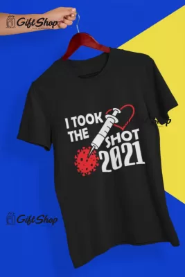 I took the shot, tricou cu mesaj