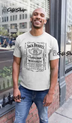 Jack daniel`s, tricou cu mesaj